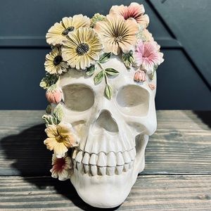 Flower skull